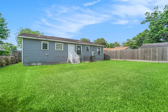 3517 Sparrow St, Houston, TX 77051 - rear view of property featuring entry steps
