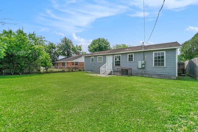 3517 Sparrow St, Houston, TX 77051 - back of property featuring central AC