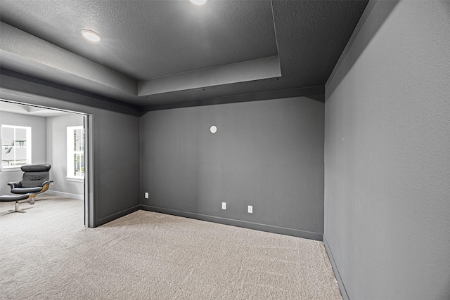 3002 Secret Lagoon Ln, Texas City, TX 77568 - spare room with carpet, baseboards, and a textured ceiling