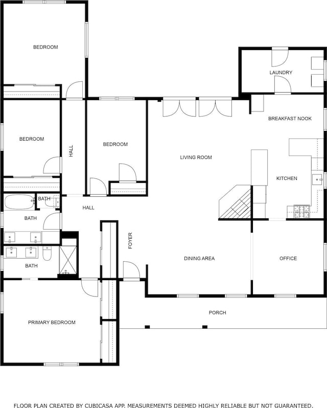 5211 Briarbend Dr, Houston, TX 77035 - property floor plan