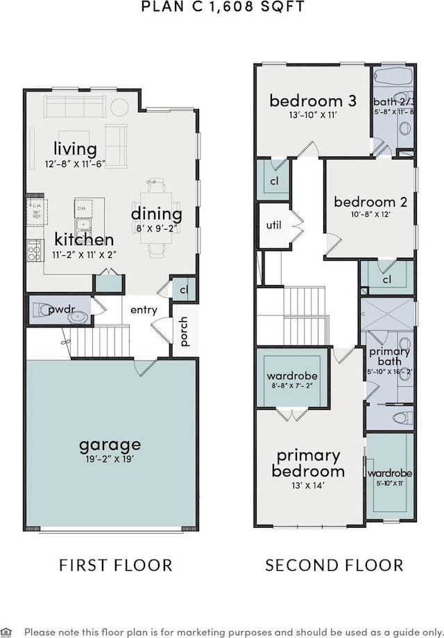 3004 Jensen Springs Ln, Houston, TX 77026 - view of floor plan / room layout