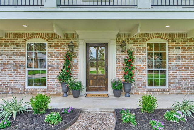 6326 Bayonne Dr, Spring, TX 77389 - property entrance featuring brick siding