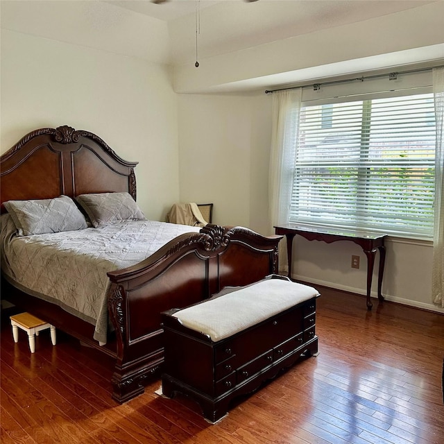 3231 Brinton Trails Ln, Katy, TX 77494 - bedroom with hardwood / wood-style floors and baseboards