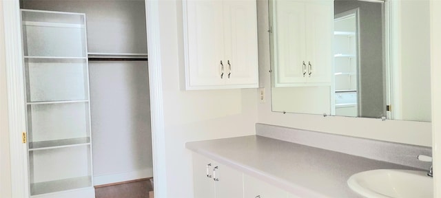 1401 Truxillo St, Houston, TX 77004 - bathroom with vanity and washer / clothes dryer