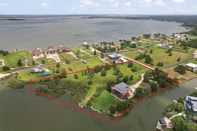 303 Winkler St, Baytown, TX 77520 - view of property location with a nearby body of water and property parcel outlined