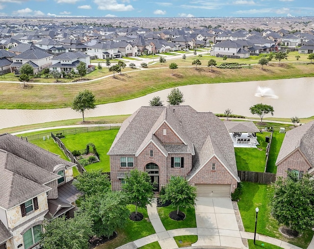29016 Concan Crossing Ct, Katy, TX 77494 - aerial perspective of suburban area with a nearby body of water