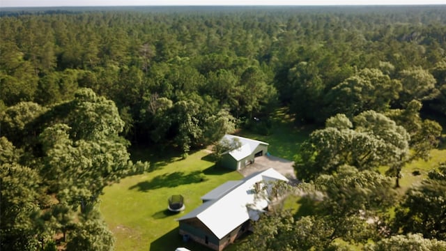4815 Fm 2827th Rd, Warren, TX 77664 - view of subject property with a heavily wooded area