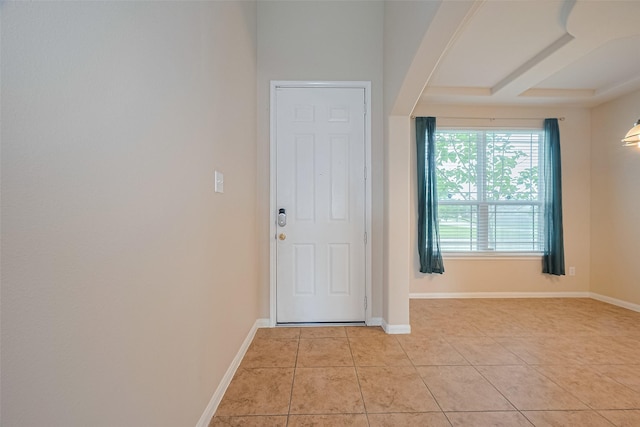 3722 Glover Meadows Ln, Houston, TX 77047 - entrance foyer featuring light tile patterned floors and baseboards