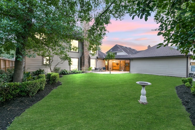 3914 Cherry Forest Dr, Houston, TX 77088 - view of yard with a patio