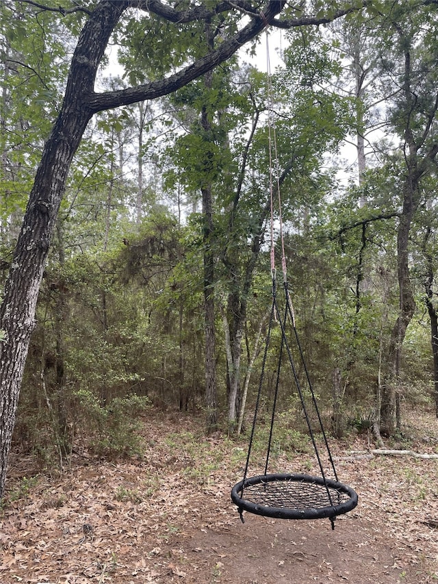 465 Creek Dr, Onalaska, TX 77360 - view of wooded area
