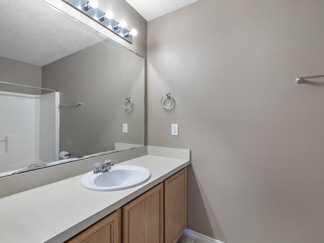 2031 Upland Hill St, Spring, TX 77373 - bathroom with vanity and shower / bath combination