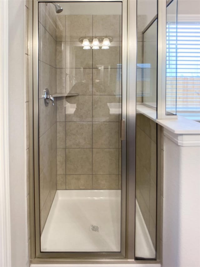 27203 Blue Pool Dr, Katy, TX 77493 - bathroom featuring a shower stall