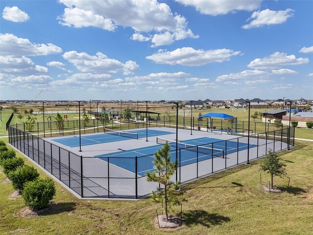 27203 Blue Pool Dr, Katy, TX 77493 - view of pool featuring a tennis court