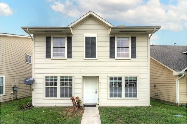 19603 Green Chase Ln, Houston, TX 77073 - view of front facade featuring a front yard