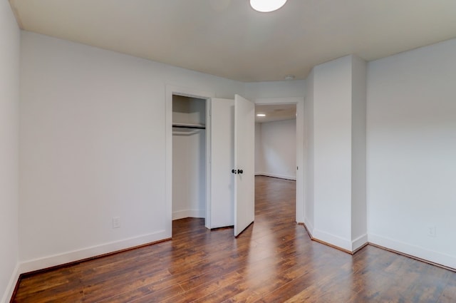 19603 Green Chase Ln, Houston, TX 77073 - unfurnished bedroom featuring wood finished floors and a closet