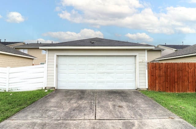 19603 Green Chase Ln, Houston, TX 77073 - garage featuring concrete driveway