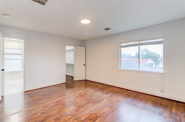 19603 Green Chase Ln, Houston, TX 77073 - unfurnished room featuring hardwood / wood-style flooring and a smoke detector