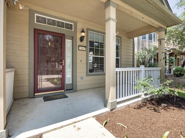 23807 Township Elm St, Spring, TX 77373 - view of exterior entry featuring covered porch
