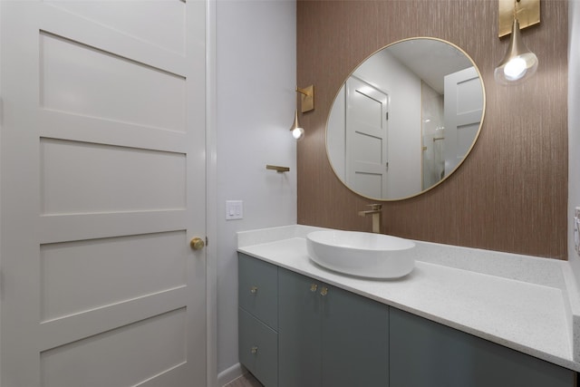 5606 Circe Cir Unit A, South Padre Island, TX 78597 - bathroom featuring vanity