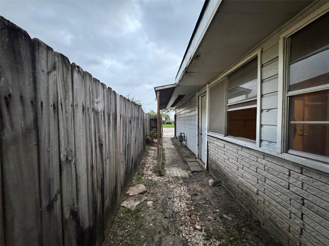 1102 Laurentide St, Houston, TX 77029 - view of property exterior featuring brick siding