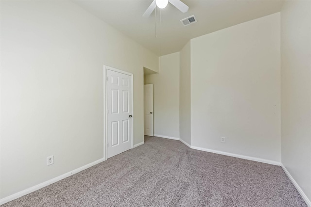 3506 Hickory Hill Ln, Montgomery, TX 77356 - carpeted empty room featuring baseboards and ceiling fan