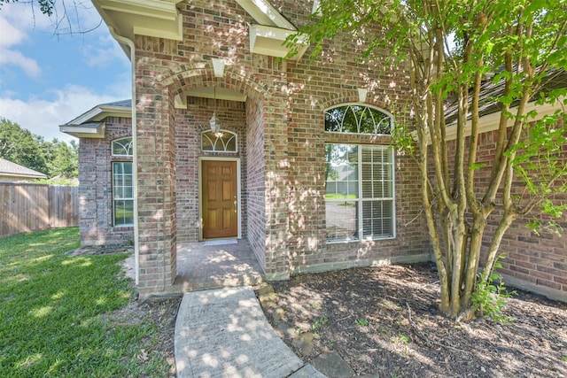 3506 Hickory Hill Ln, Montgomery, TX 77356 - entrance to property featuring brick siding