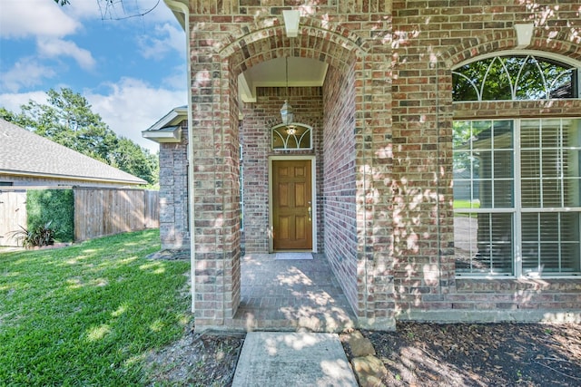 3506 Hickory Hill Ln, Montgomery, TX 77356 - property entrance featuring brick siding