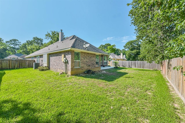 3506 Hickory Hill Ln, Montgomery, TX 77356 - view of yard with central AC unit and a patio