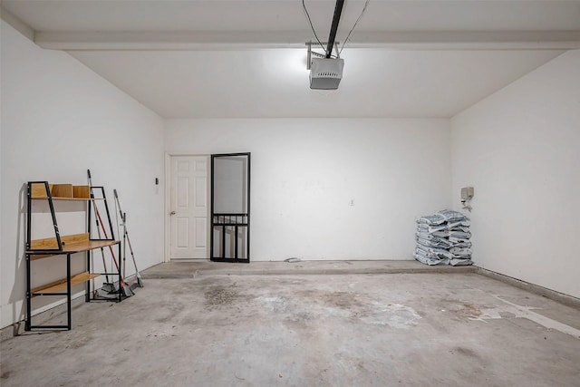 2710 Marigny Dr, Houston, TX 77014 - garage with a garage door opener