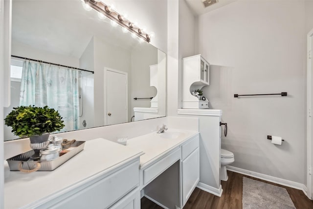 11143 Dawn Harvest Dr, Houston, TX 77064 - bathroom with wood finished floors and vanity