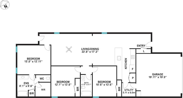 6230 El Cobre Dr, Houston, TX 77048 - home floor plan