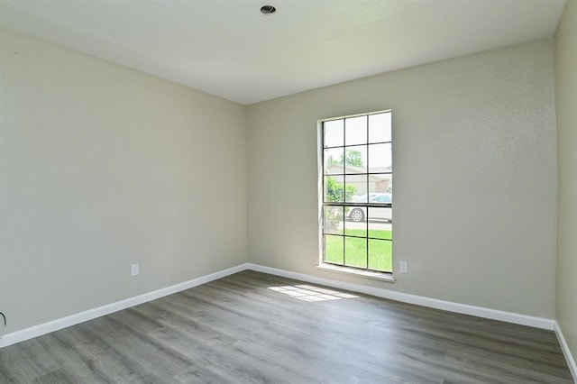 5502 Irish Hill Dr, Houston, TX 77053 - empty room with baseboards and wood finished floors