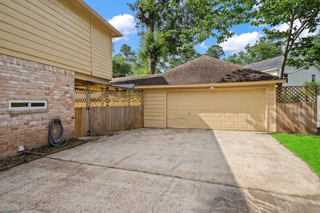 489 Merrimac Park, Conroe, TX 77302 - view of detached garage