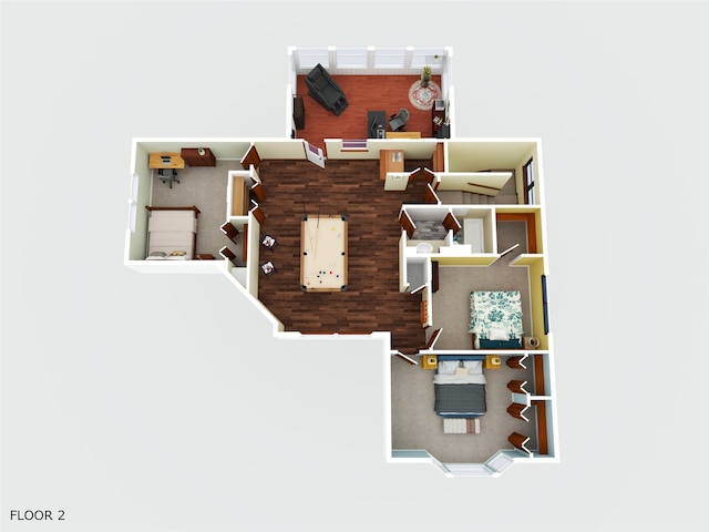 660 Hillcrest Dr, Huntsville, TX 77340 - home floor plan