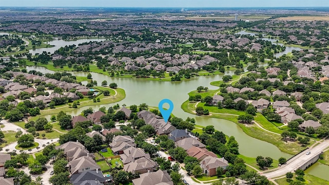 17311 Morgans Lake Dr, Cypress, TX 77433 - aerial view of residential area featuring a nearby body of water
