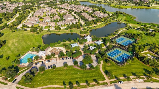 17311 Morgans Lake Dr, Cypress, TX 77433 - aerial perspective of suburban area with a nearby body of water