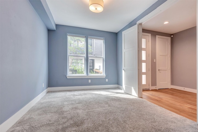 2620 Rusk St, Houston, TX 77003 - spare room featuring light colored carpet and baseboards