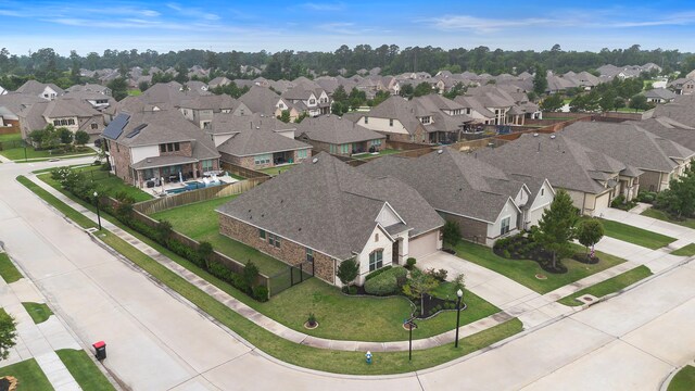 27130 Spanish Wind Ct, Magnolia, TX 77354 - aerial perspective of suburban area