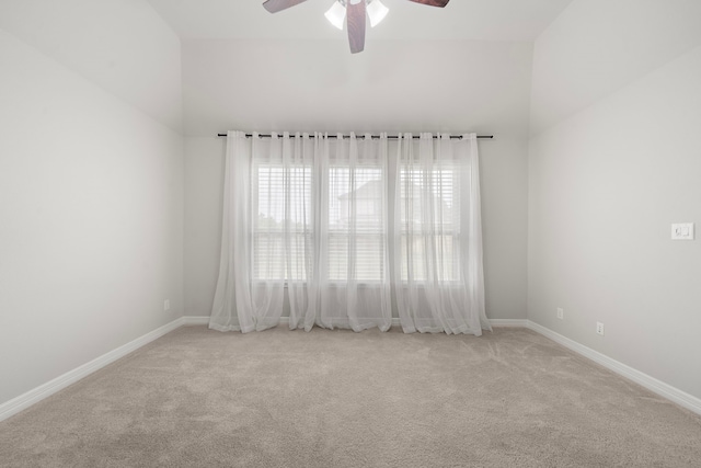 27130 Spanish Wind Ct, Magnolia, TX 77354 - carpeted empty room featuring a ceiling fan and baseboards