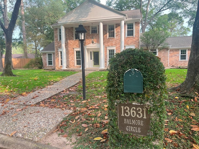 13631 Balmore Cir, Houston, TX 77069 - greek revival house featuring brick siding