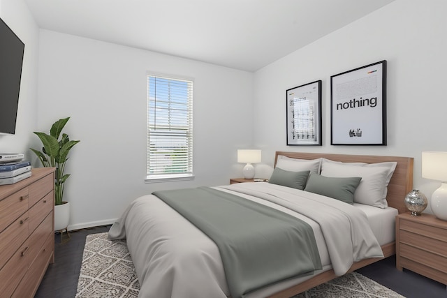 1304 Veranda Mist, League City, TX 77573 - bedroom with dark wood-style flooring and baseboards