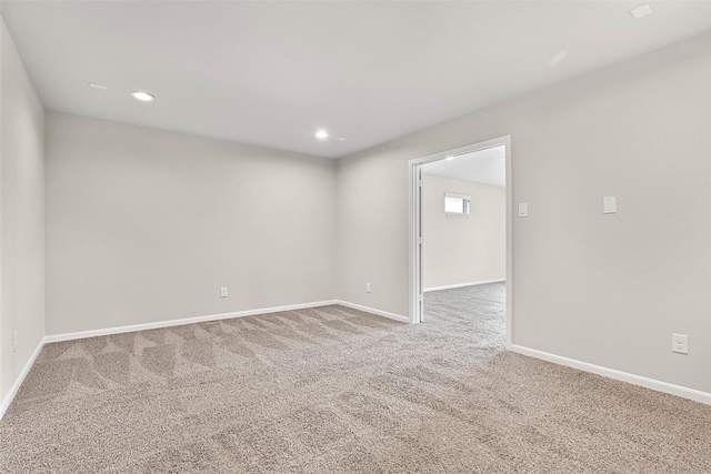 2708 Merlin Ln, Pearland, TX 77581 - carpeted spare room with baseboards and recessed lighting
