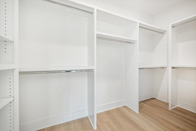 1201 E 27th St, Houston, TX 77009 - walk in closet with wood finished floors