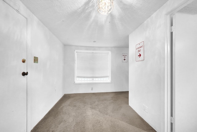 8030 Dodiewood Ln, Houston, TX 77086 - carpeted empty room featuring a textured ceiling