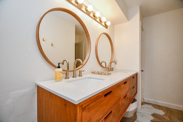 2735 Triway Ln, Houston, TX 77043 - bathroom featuring double vanity