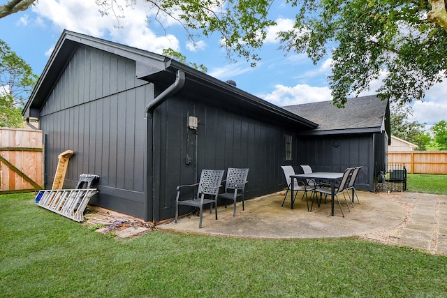 2735 Triway Ln, Houston, TX 77043 - rear view of house featuring a patio