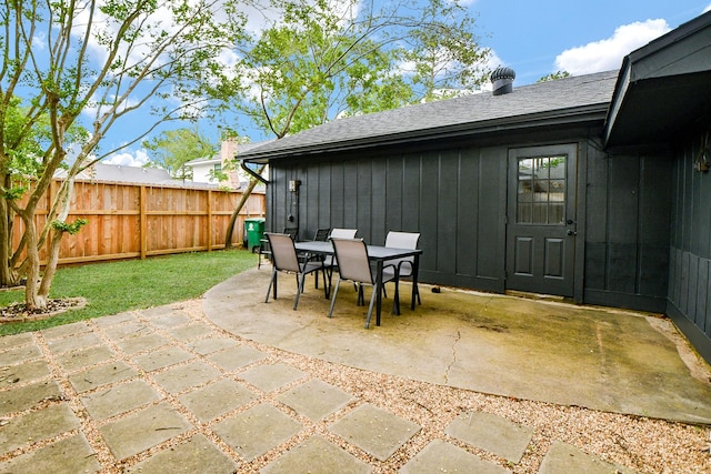 2735 Triway Ln, Houston, TX 77043 - view of patio with outdoor dining space