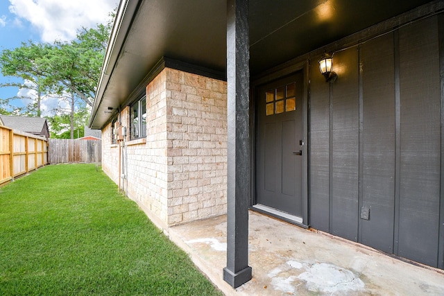 2735 Triway Ln, Houston, TX 77043 - property entrance with brick siding