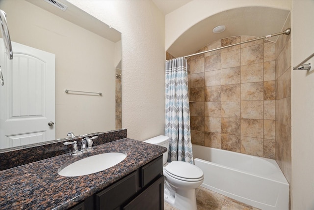 3707 Daintree Park Dr, Katy, TX 77494 - full bath with toilet, vanity, and shower / bath combination with curtain