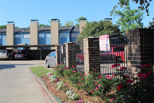 10001 Westpark Dr Unit 25, Houston, TX 77042 - exterior view of parking